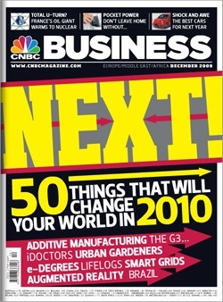 Magazine "CNBC" (Decembre, 2009) Magazine "CNBC" (Decembre, 2009)