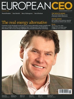 Majalah "European CEO" (Mei, 2010)
