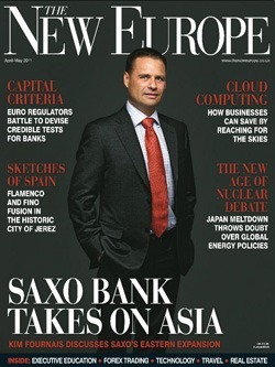 Majalah "The New Europe" (April–Mei, 2011)